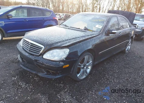 2003 Mercedes-Benz S 500 from USA, damaged, VIN WDBNG75J73A339282